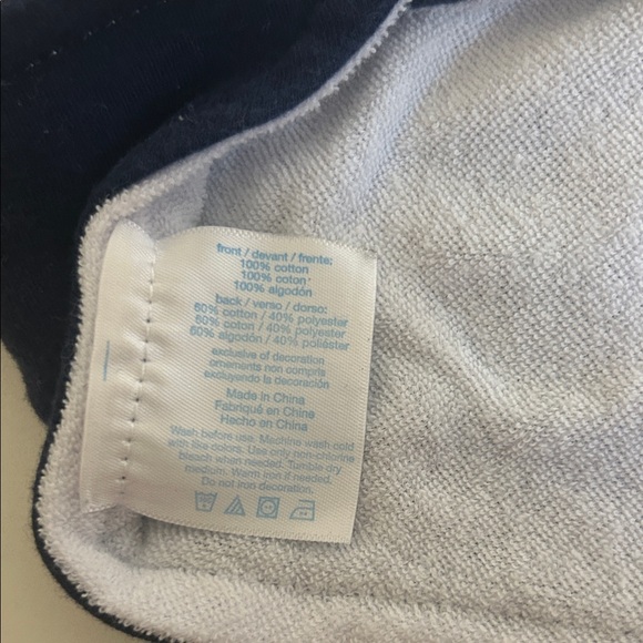 Game Day Kids Football Bib - navy and Red - Picture 2 of 6